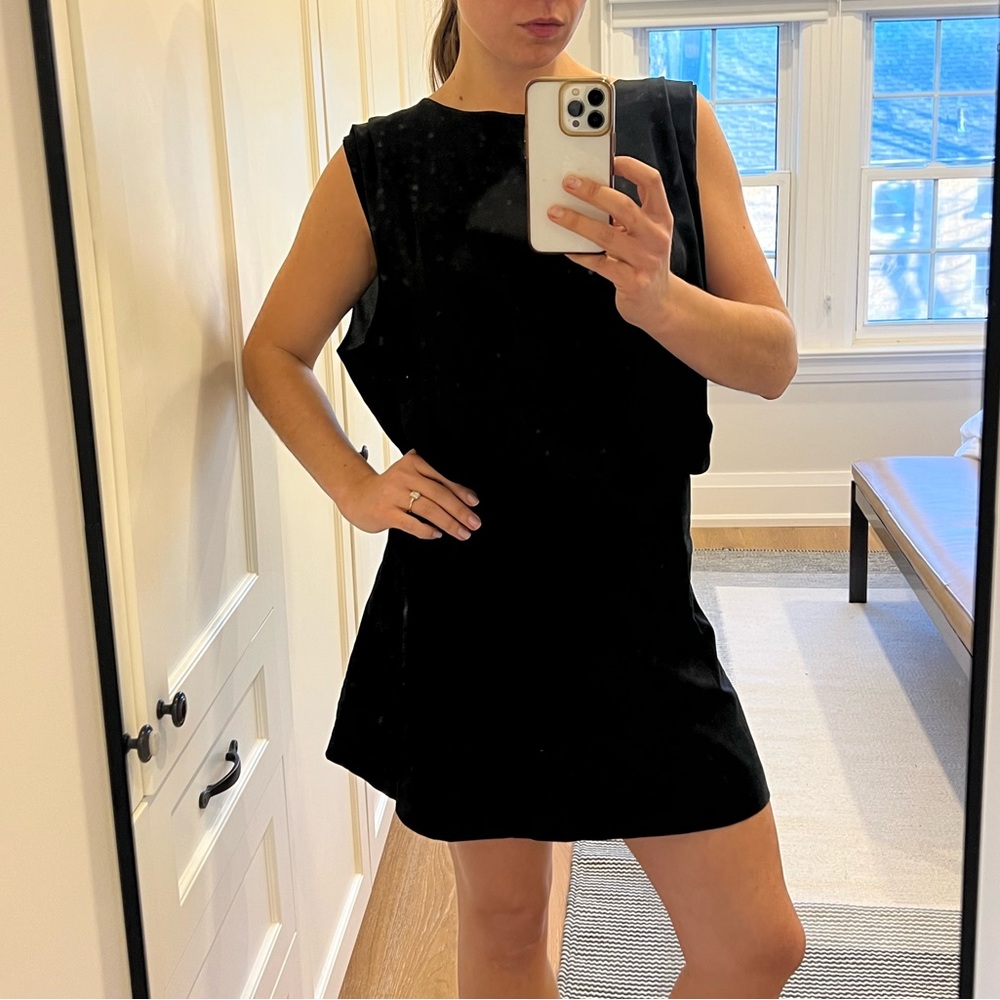Acne Black Sleeveless Dress